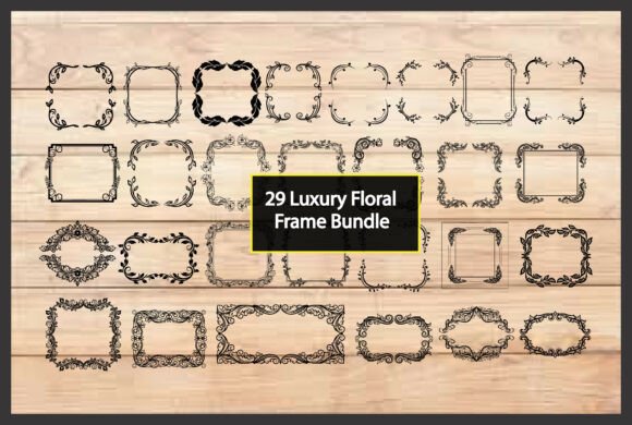 Download 29 Elegant Decorative Borders - Border Collection