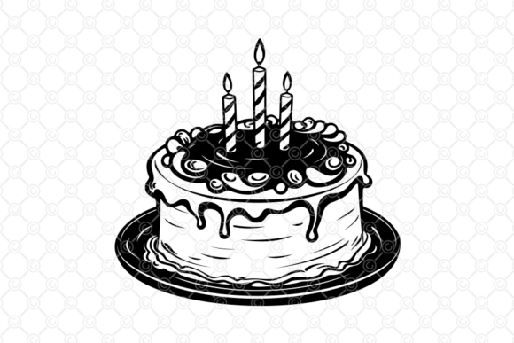 Download Birthday Cake SVG, Happy Birthday, 030 - Birthday cake svg Collection