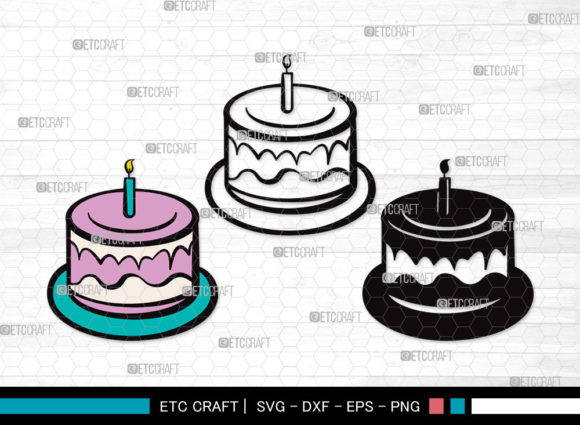 Download Birthday Cake SVG Cut File - Birthday cake svg Collection