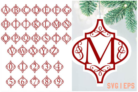Download Arabesque Christmas Ornament Bundle Svg - Ornament bundle svg Collection