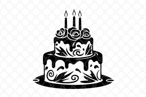 Download Birthday Cake SVG, Happy Birthday, 043 - Birthday cake svg Collection