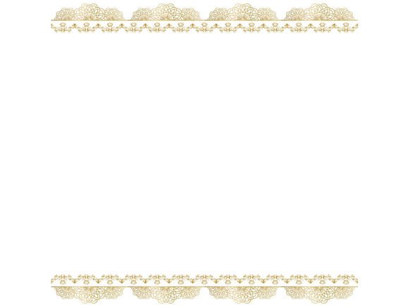 Download Vintage Luxury Gold Ornamental Border - Border Collection