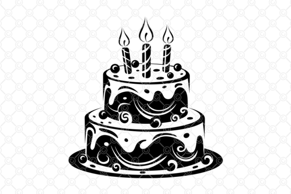 Download Birthday Cake SVG, Happy Birthday, 032 - Birthday cake svg Collection
