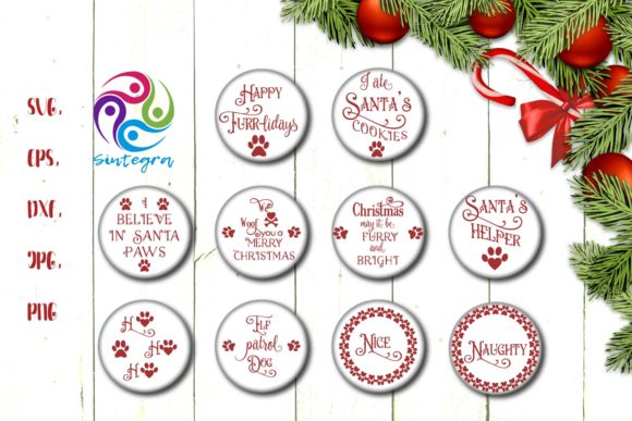 Download Christmas Pet Ornament Bundle Svg - Ornament bundle svg Collection