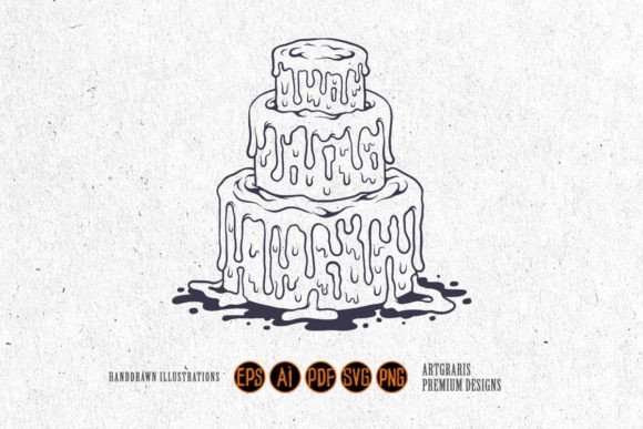 Download Monochrome Delicious Birthday Cake Svg - Birthday cake svg Collection